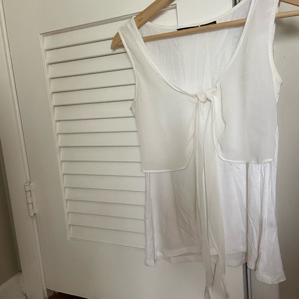 Massimo Dutti Tank Top with bow